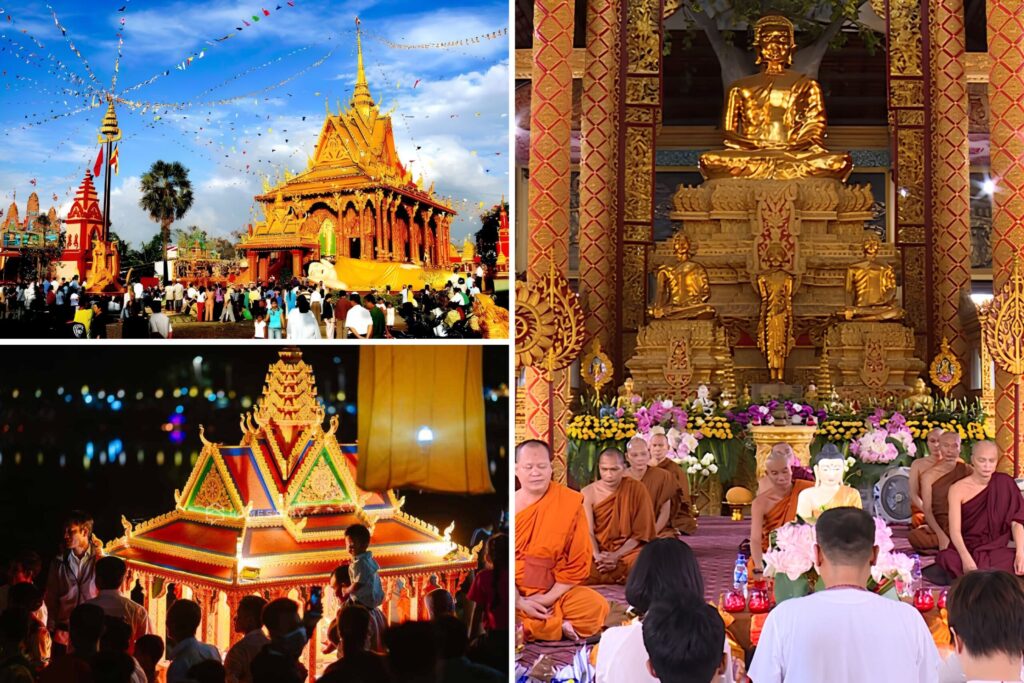 Sinh hoạt văn hóa và lễ hội của đồng bào Khmer tại chùa Vàm Ray