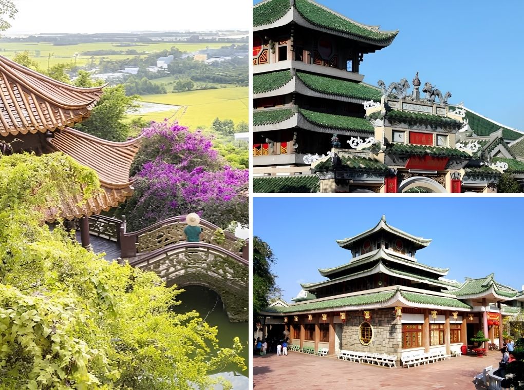 Ba Chua Xu Temple at Sam Mountain in Chau Doc, An Giang